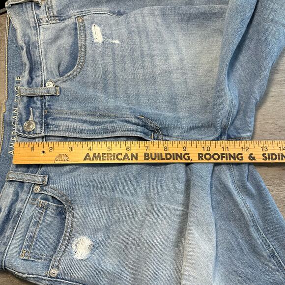 American Eagle Mom Jeans 6 Distressed - Picture 12 of 14